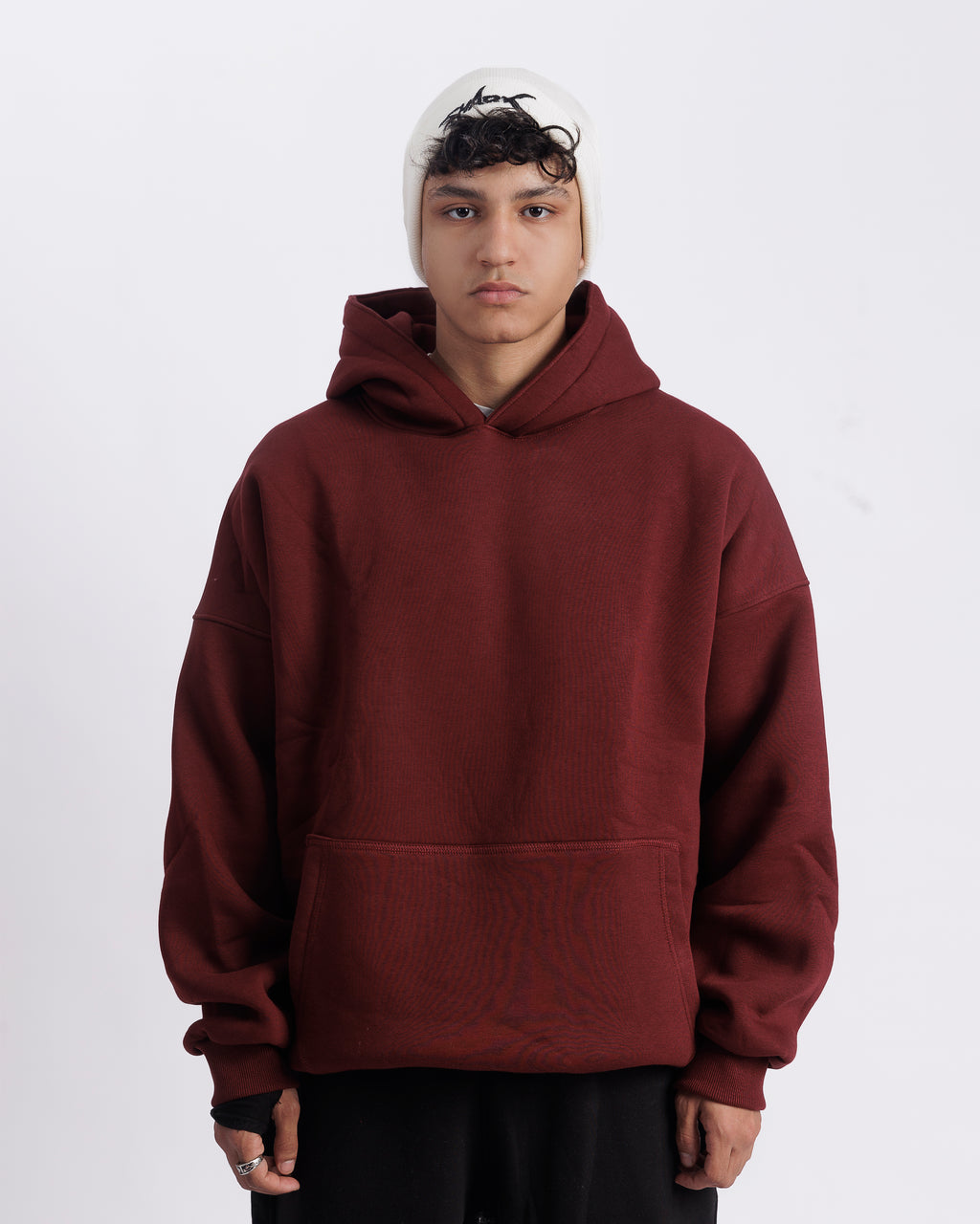 Unisex Hoodies Burgundy