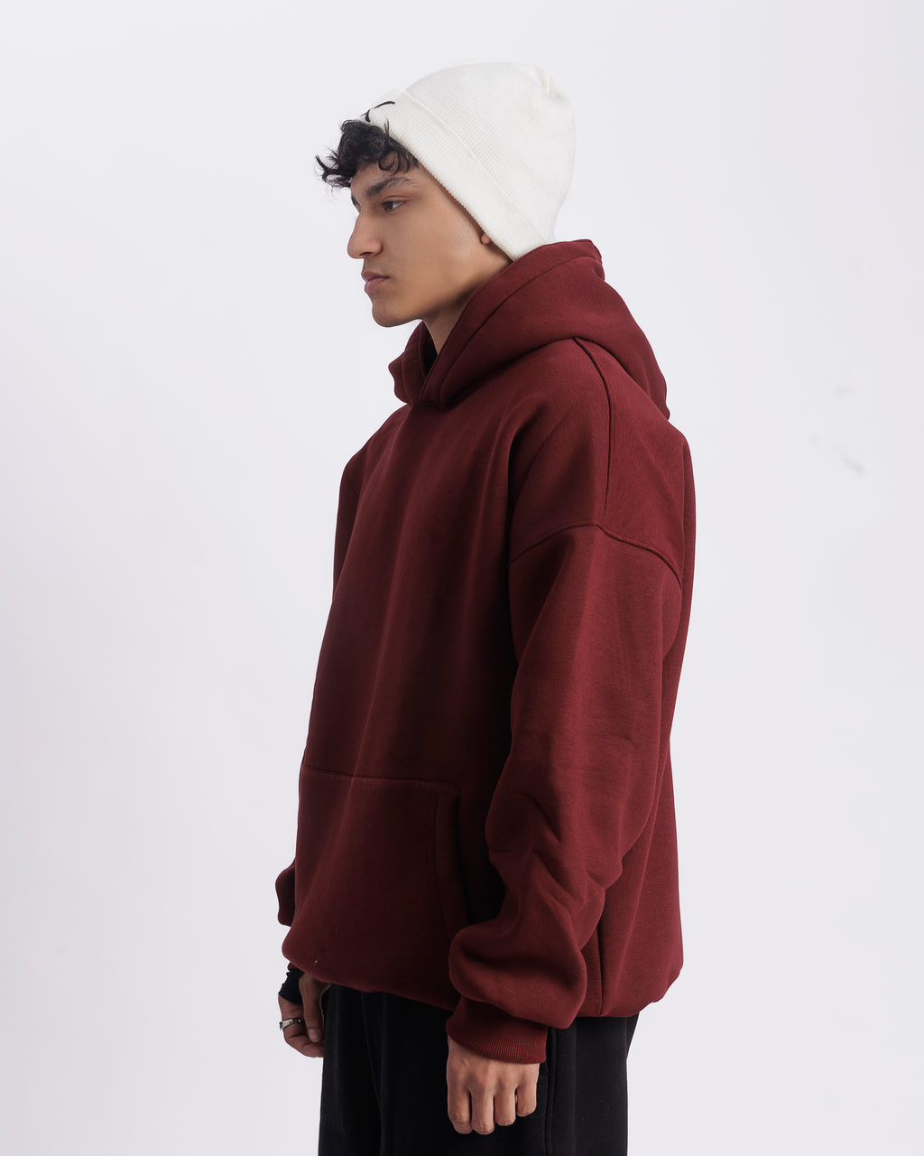 Unisex Hoodies Burgundy